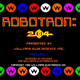 The opening screen for the arcade version of Robotron: 2084.